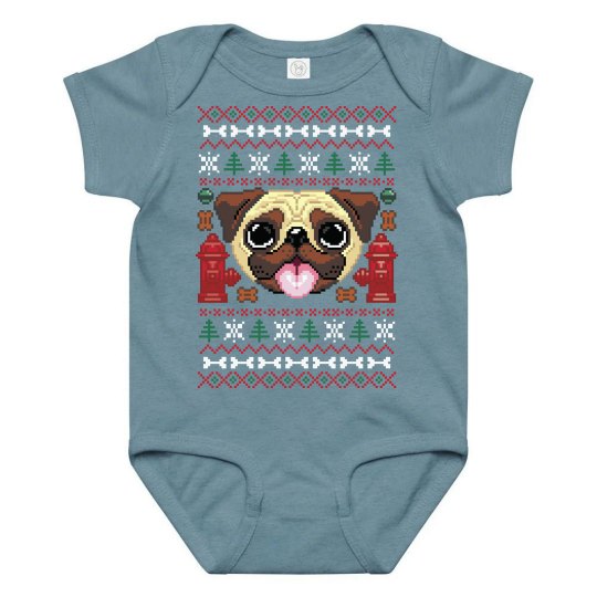 Pug Christmas Onesies