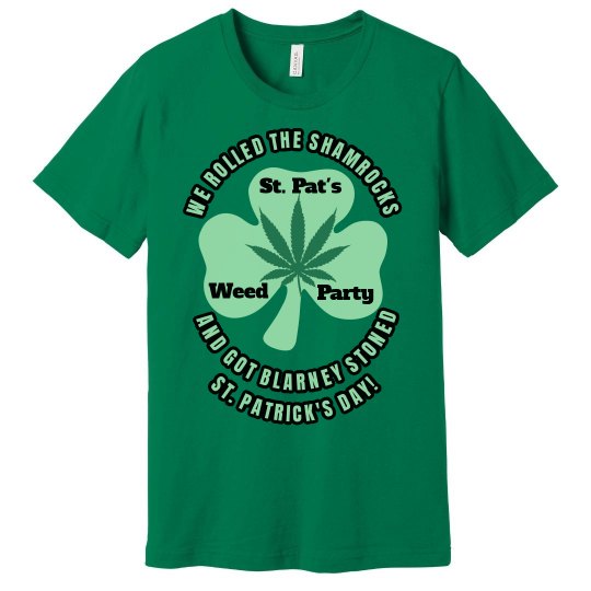 Rolling Shamrocks & Getting Blarney Stoned Tee Rolling Shamrocks & Getting Blarney Stoned Tee