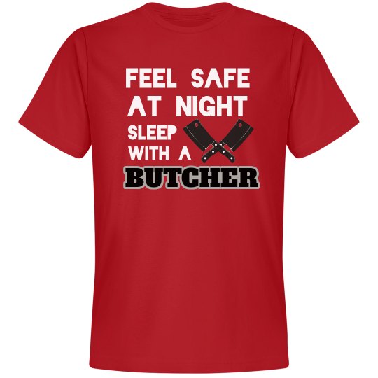 Sleep with a Butcher- Men's Tee Sleep with a Butcher- Men's Tee