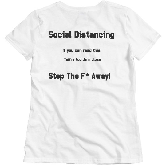 Social Distancing woman