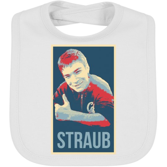Straub Campaign baby bib Straub Campaign baby bib