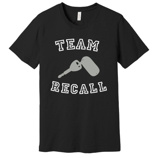 Team Recall Shirt Team Recall Shirt