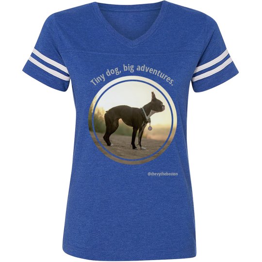 Tiny dog, big adventures hiking tee Tiny dog, big adventures hiking tee