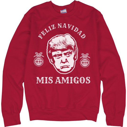 Ugly Xmas Sweater - Trump Ugly Xmas Sweater - Trump