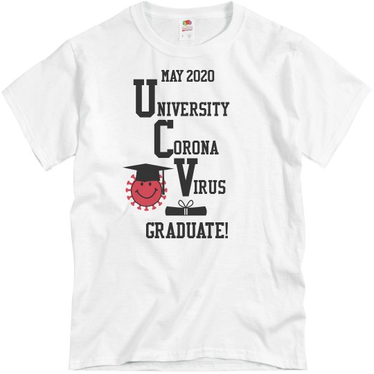 UNISEX University Of Corona Virus Tee UNISEX University Of Corona Virus Tee