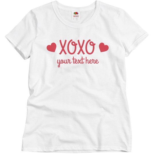 VALENTINE'S DAY XOXO COUPLES TEE