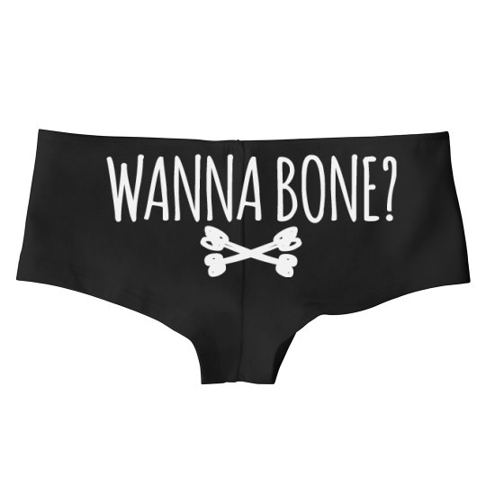 Wanna Bone Mr. Skeleton Ladies Hotshort Underwear