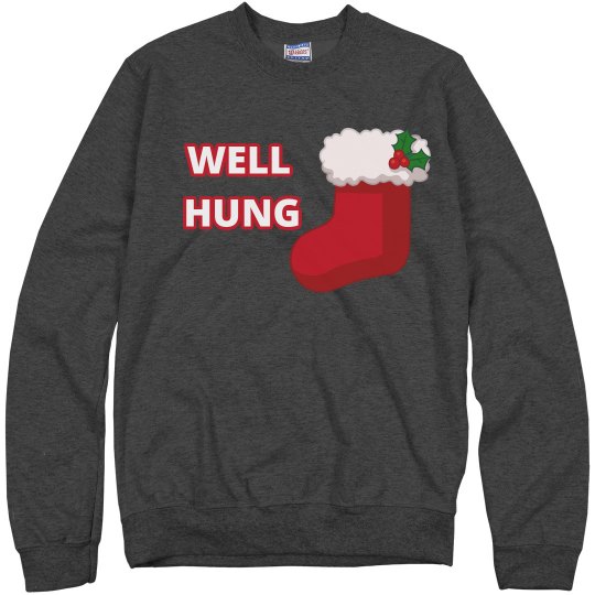 Well Hung Christmas Shirt Well Hung Christmas Shirt
