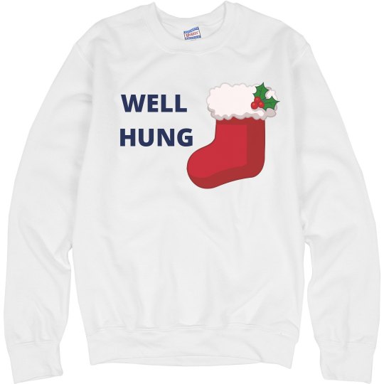 Well Hung Christmas Shirt Well Hung Christmas Shirt