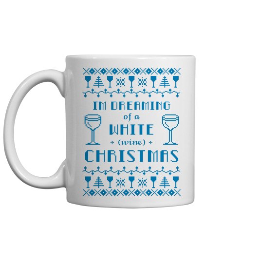 White Christmas Coffee Mug White Christmas Coffee Mug