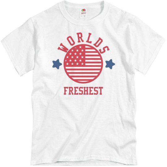 Worlds Freshest USA T Worlds Freshest USA T