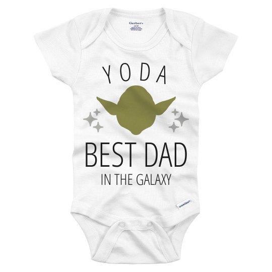 Yoda Best Dad Onesie Infant Onesies