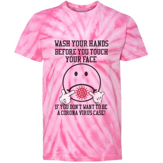Youth Tie-Dye Corona Virus Tee Youth Tie-Dye Corona Virus Tee