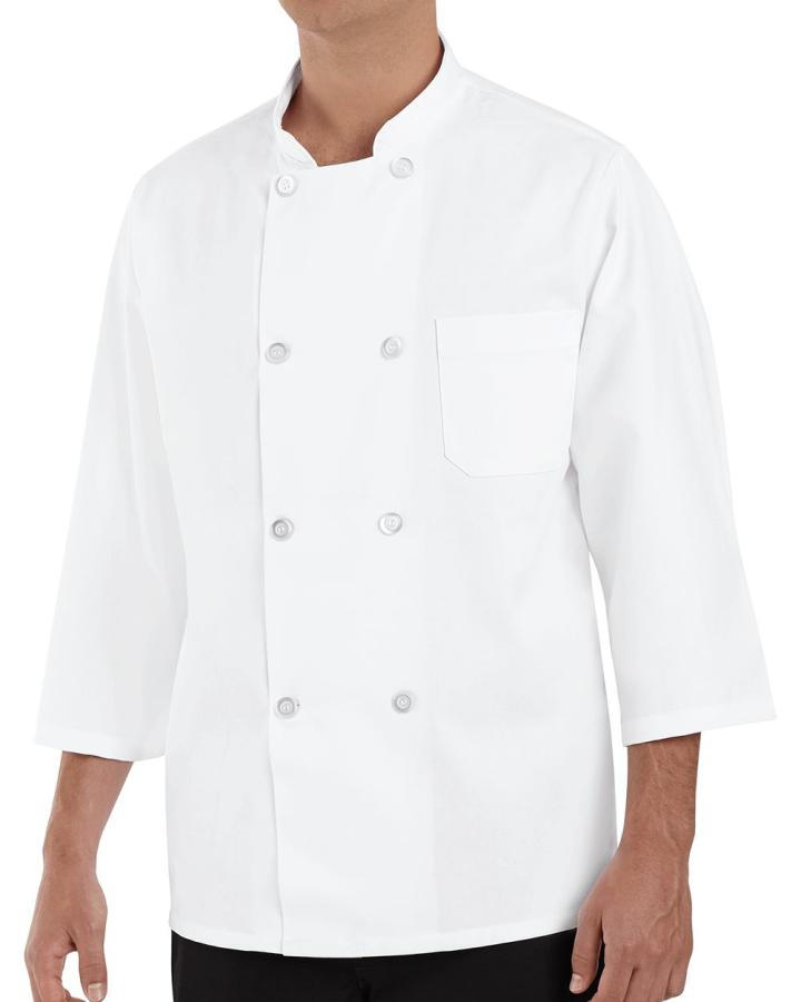 Â¾ Sleeve Chef Coat - 0402-ChefDesigns