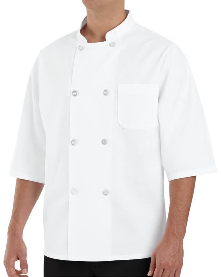 Â½ Sleeve Chef Coat - 0404-ChefDesigns