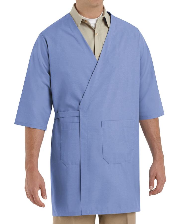 Collarless Butcher Wrap - 10-RedKap