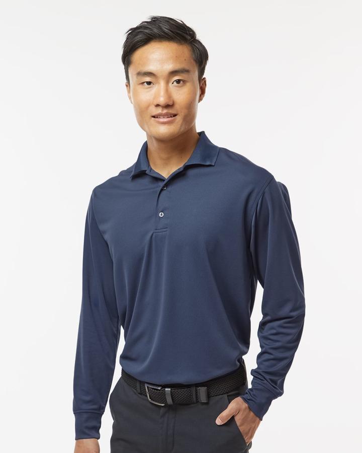 Prescott Long Sleeve Polo - 110-Paragon