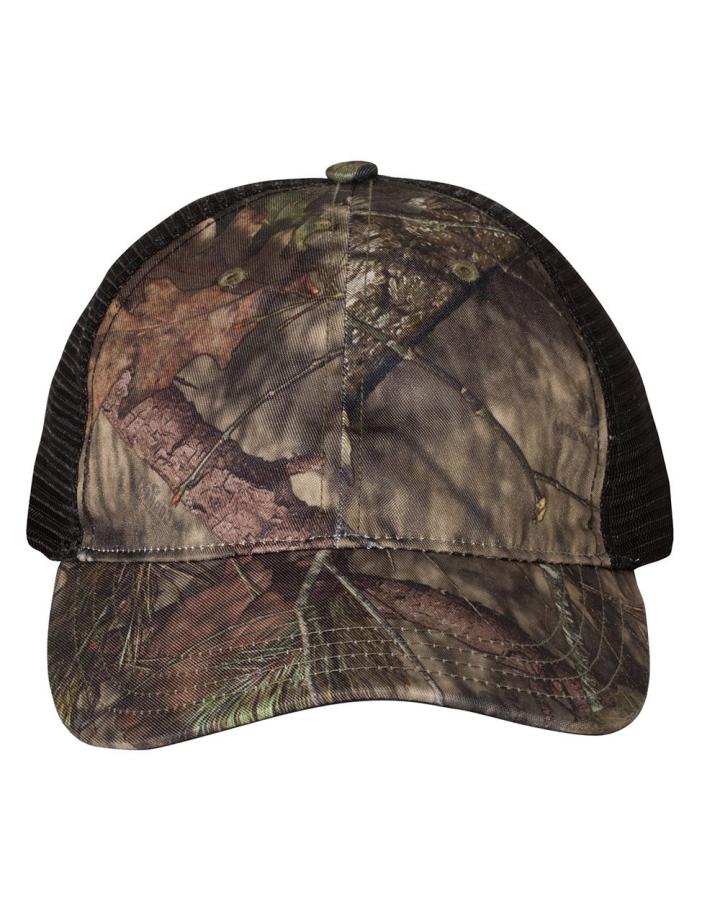 Garment Washed Printed Trucker Cap - 111P-Richardson