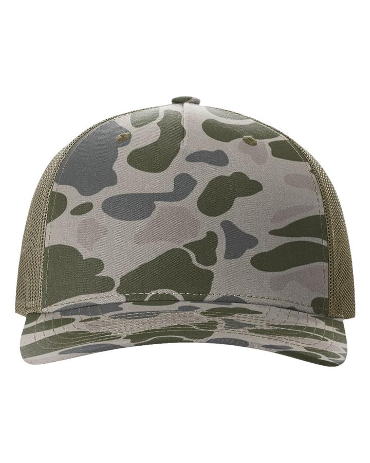 Five-Panel Printed Trucker Cap - 112PFP-Richardson