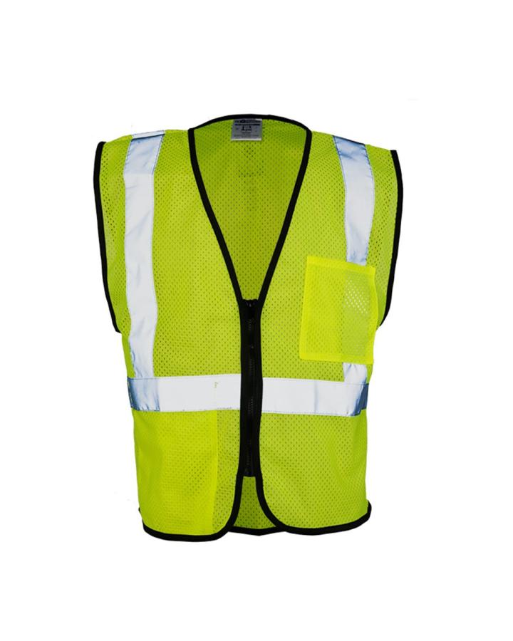 Double-Pocket Zippered Economy Class 2 Vest - 1537-1538-Kishigo