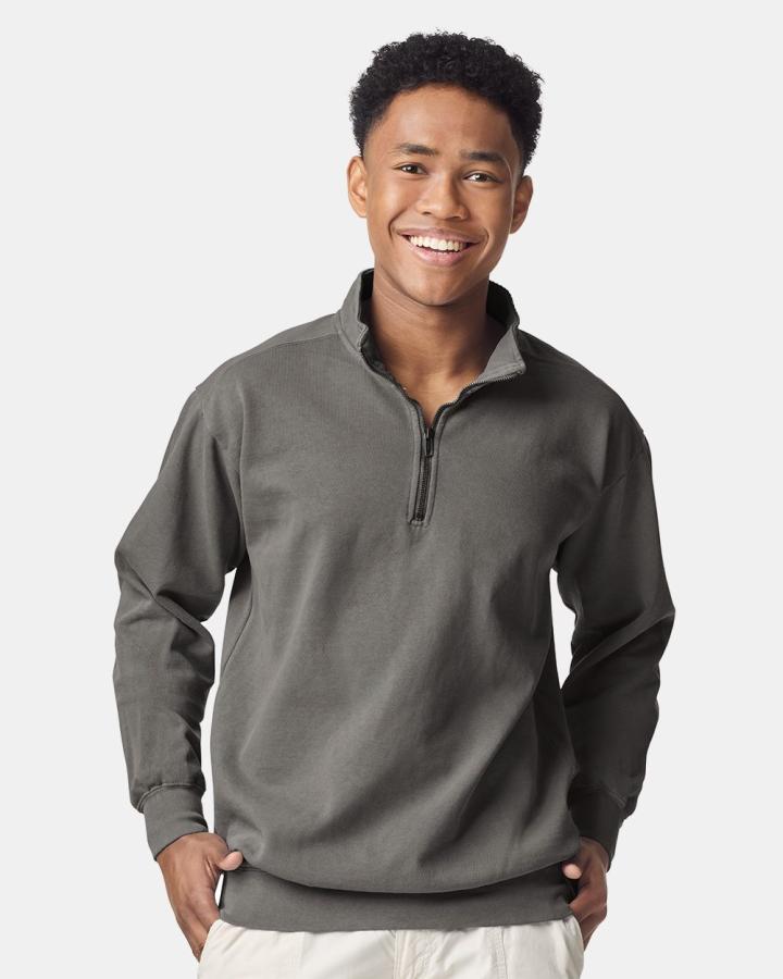 COMFORT COLORS Ring Spun 1/4-Zip Sweatshirt - 1580-Comfort_Colors
