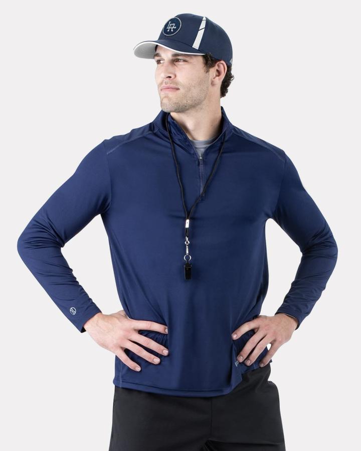 1/4 Zip Pullover Powered By Coolcore - 222140-Holloway