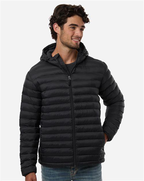 Men‘s Lightweight Poly-filled Hooded Puffer Jacket - 26715-Weatherproof