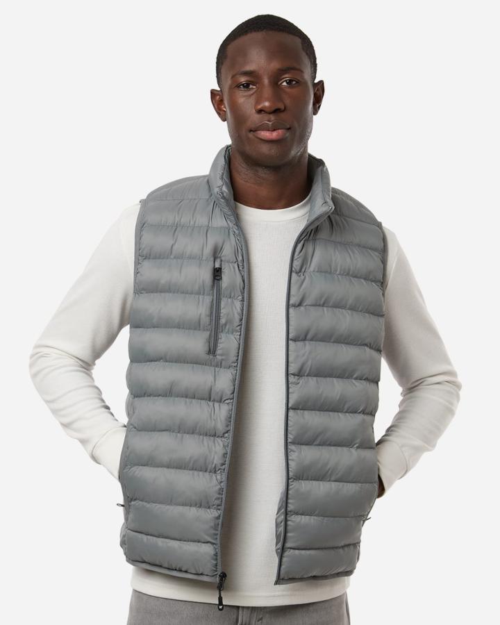 Men‘s Lightweight Poly-filled Packable Vest - 26717-Weatherproof