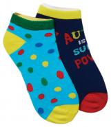 2 Pr Pack Bamboo No Show Socks - 2GOOD-Cherokee