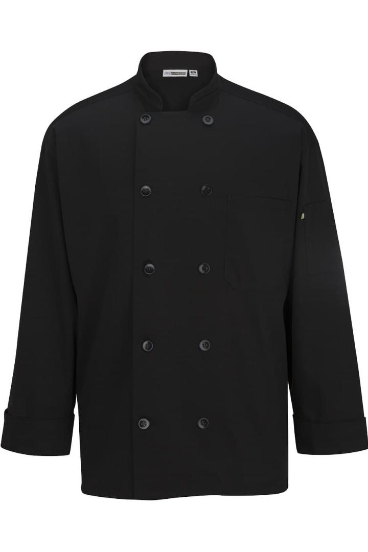10 BUTTON CHEF COAT WITH MESH - 3363-EdwardsGarment
