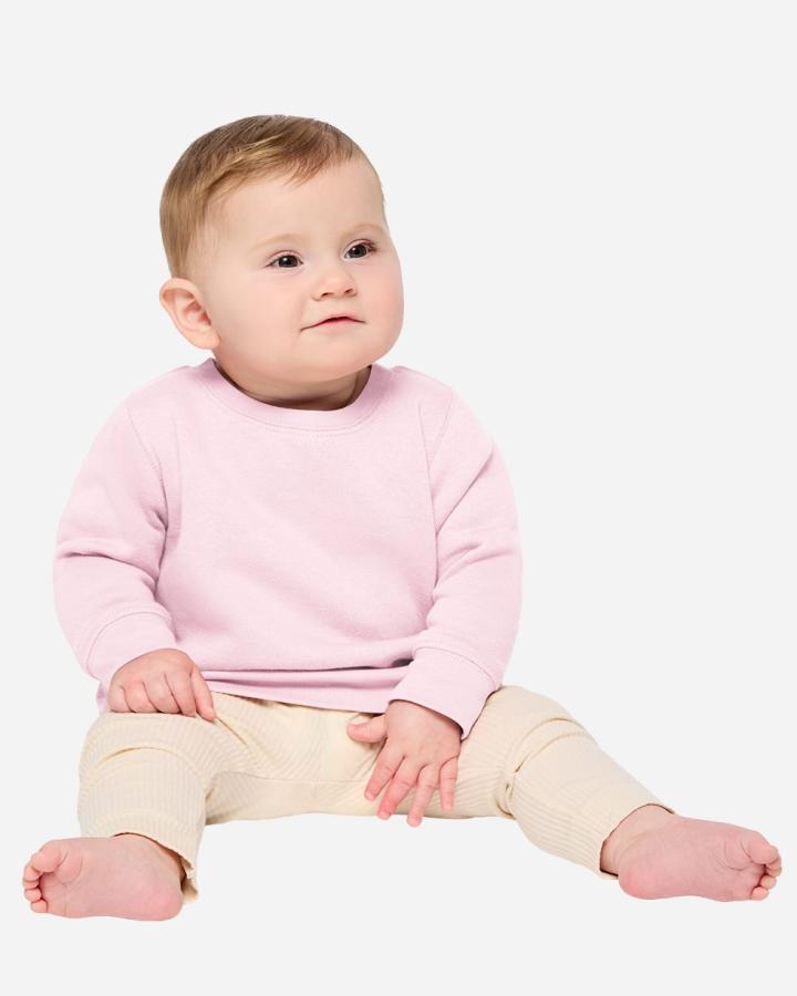 Infant Crewneck Sweatshirt - 3417-Rabbit_Skins
