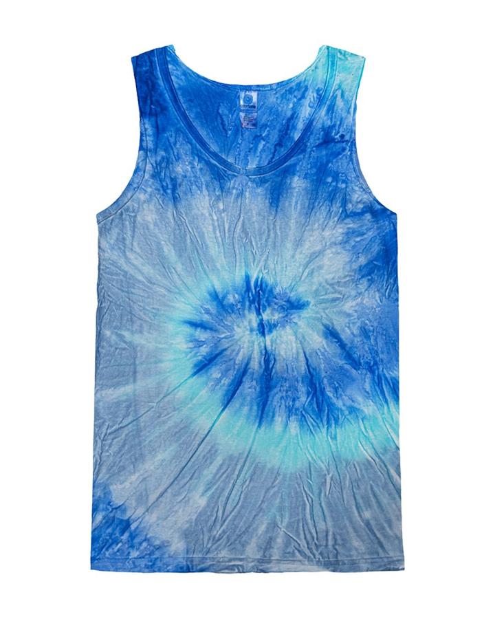 Unisex Tie-Dyed Tank Top - 3500-Colortone