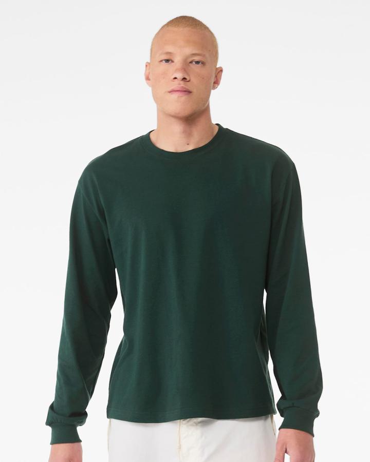6 oz Heavyweight Long Sleeve Tee - 3511-Bella