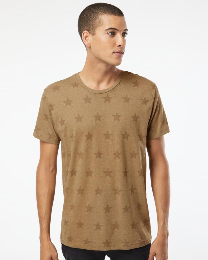 Men‘s Five Star T-Shirt - 3929-Code_V