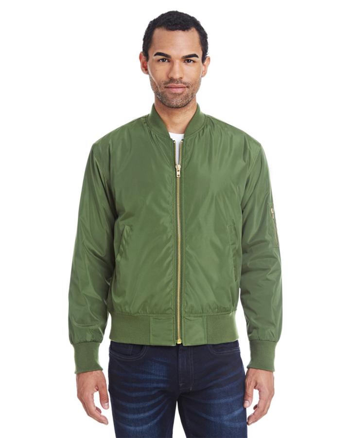 Unisex Bomber Jacket - 395J-ThreadfastApparel