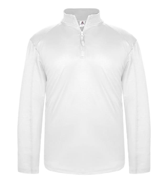 1/4 Zip Lightweight Pullover - 428000-Badger
