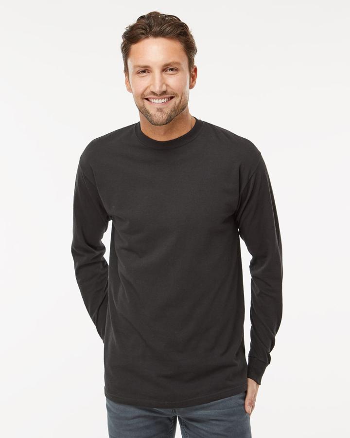 Gold Soft Touch Long Sleeve T-Shirt - 4820-MO