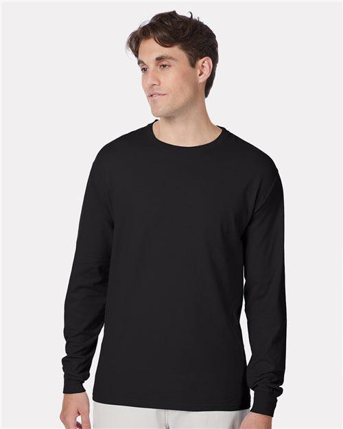 Beefy-T - 100% Cotton Long Sleeve T-Shirt - 5186-Hanes