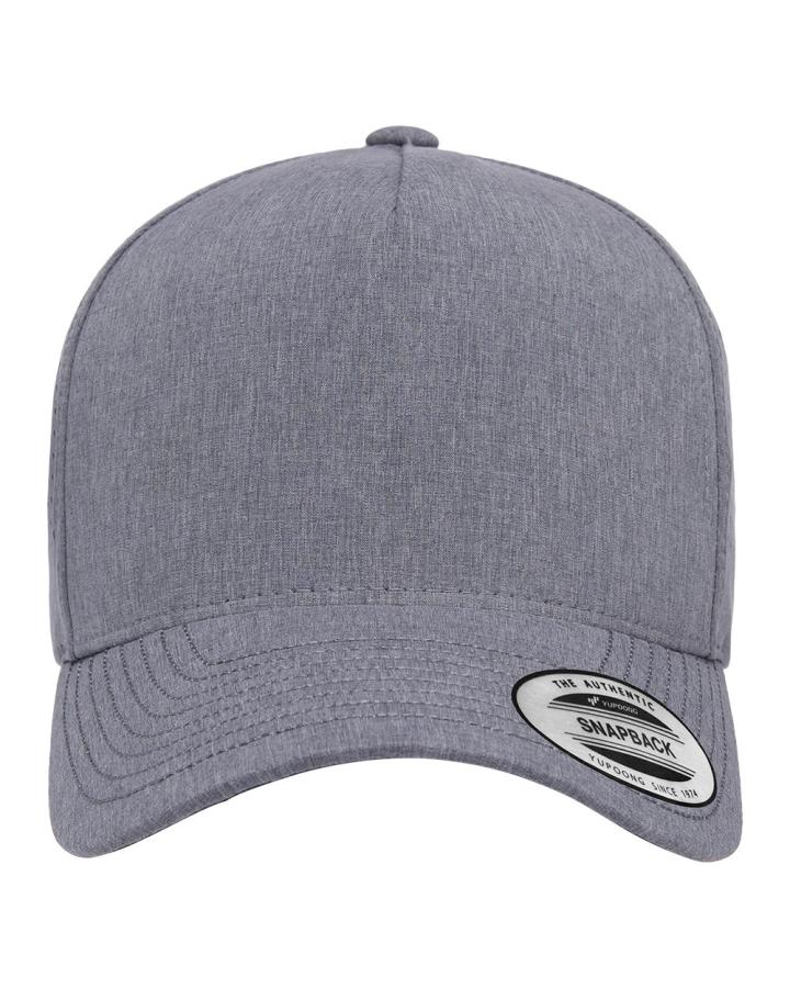 5-Panel Snapback with Perforated Cap - 5389AP-YpClassics