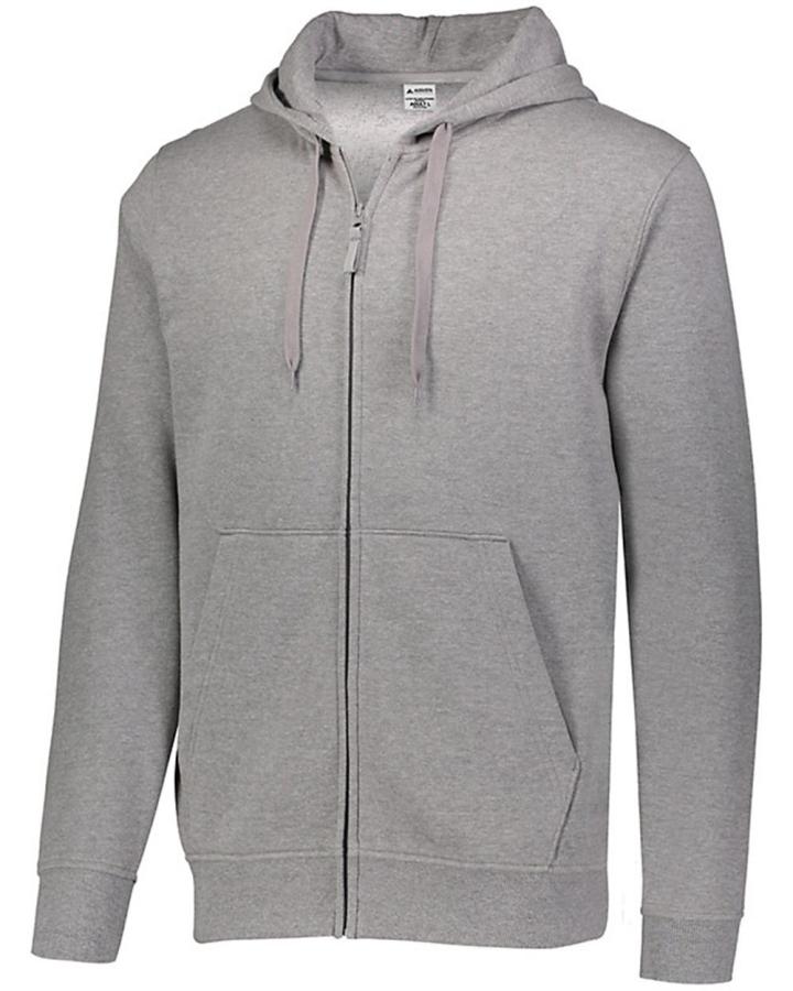 60/40 Fleece Full Zip Hoodie - 5418-Augusta_Sportswear