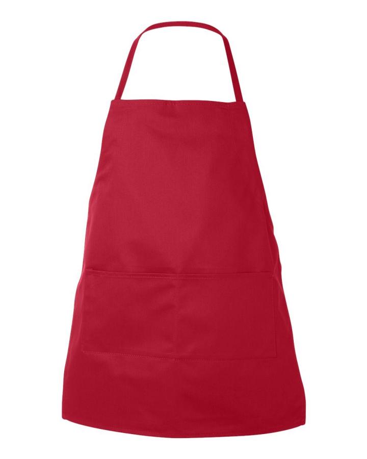 Caroline AL2B Butcher Style Cotton Twill Apron Forest - 5502-Liberty_Bags