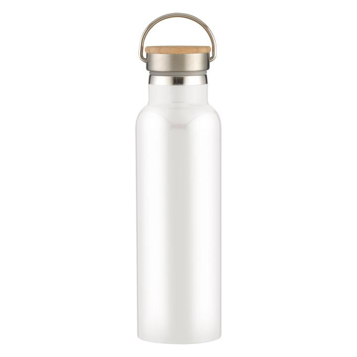 21 Oz Tipton Recycled Stainless Steel Bottle With Bamboo Lid - 5633-HitPromo