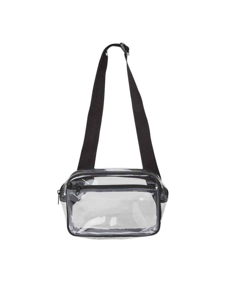 Clear Stadium Two-Pocket Fanny Pack / Crossbody Bag - 5778-Liberty_Bags