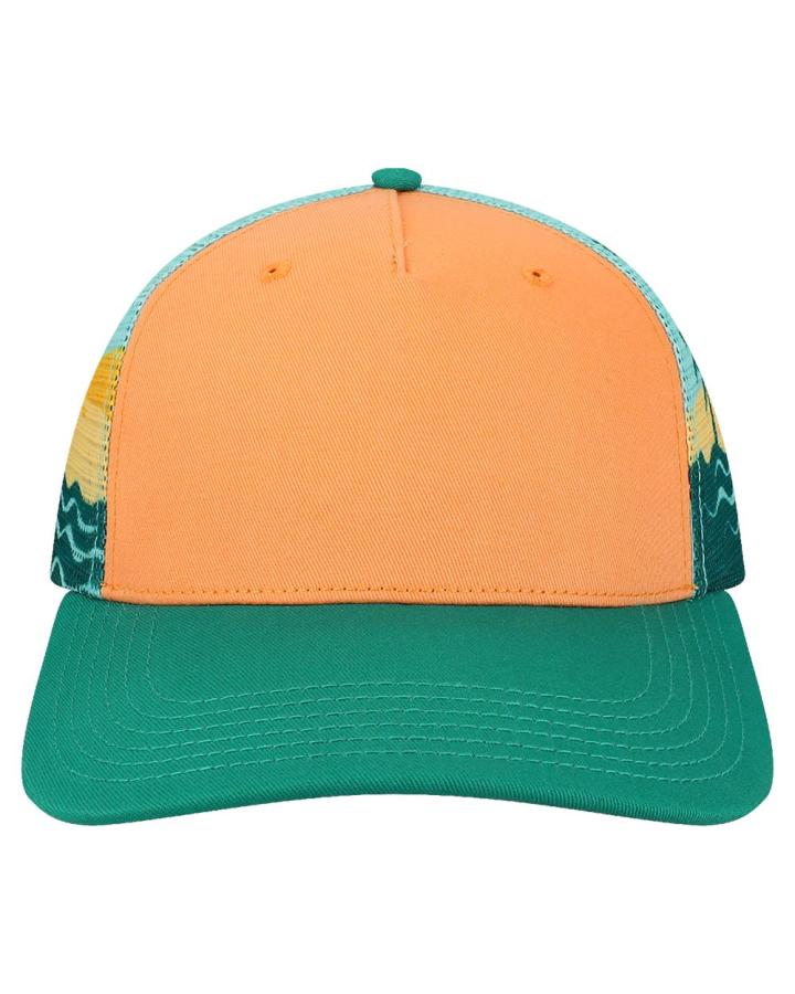 Plain Front Five-Panel Trucker Cap - 5PTKRS-Locale