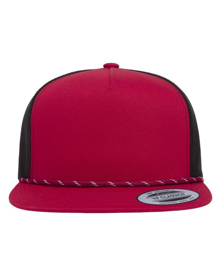 Classic Five-Panel Trucker Rope Cap - 6006BD-YpClassics