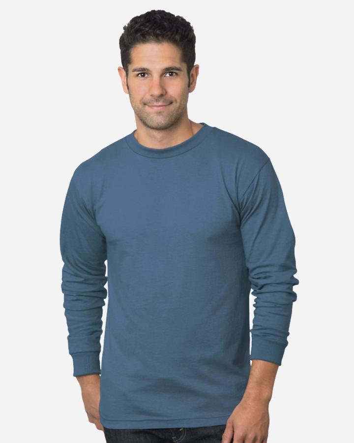 Unisex Made In USA Heavyweight Long Sleeve T-Shirt - 6100-Bayside