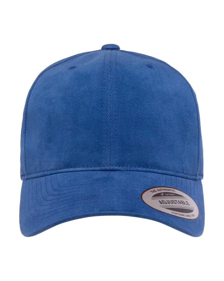 Adult Brushed Cotton Twill Mid-Profile Cap - 6363V-YpClassics