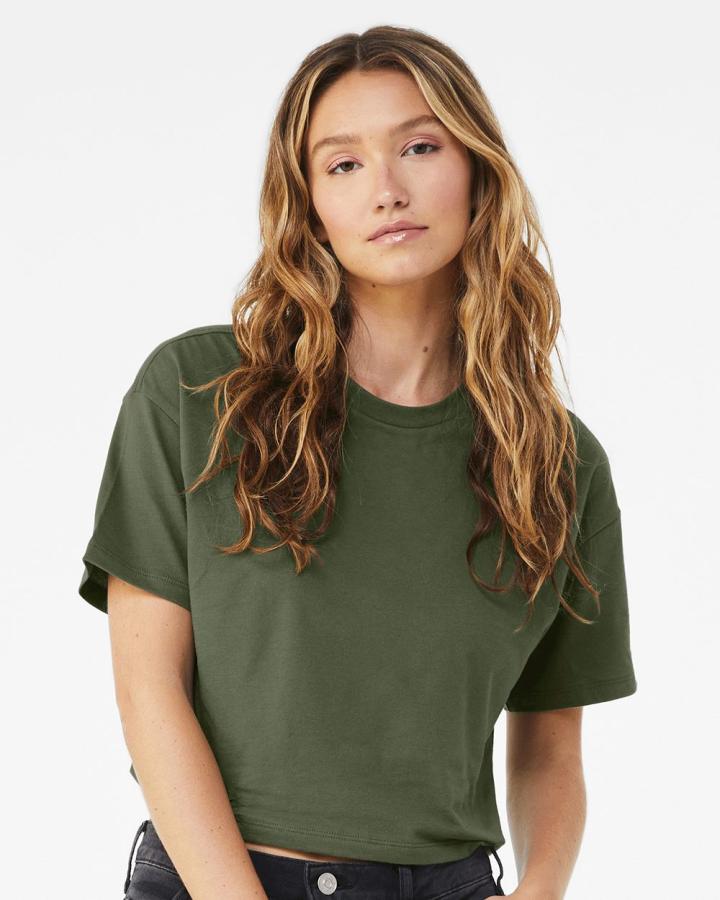 Bella + Canvas - FWD Fashion Ladies‘ Jersey Cropped T-Shirt - 6482-Bella