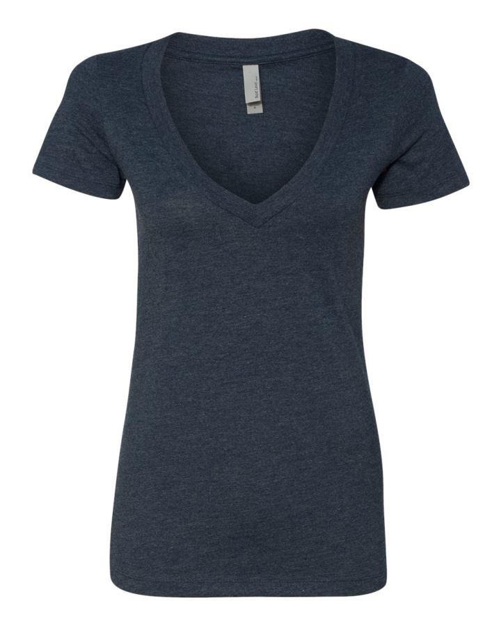 Apparel - Ladies‘ CVC Deep V-Neck T-Shirt - 6640-Next_Level