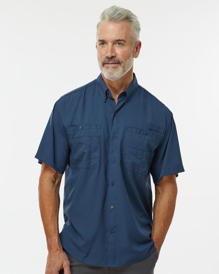 Hatteras Performance Short Sleeve Fishing Shirt - 700-Paragon